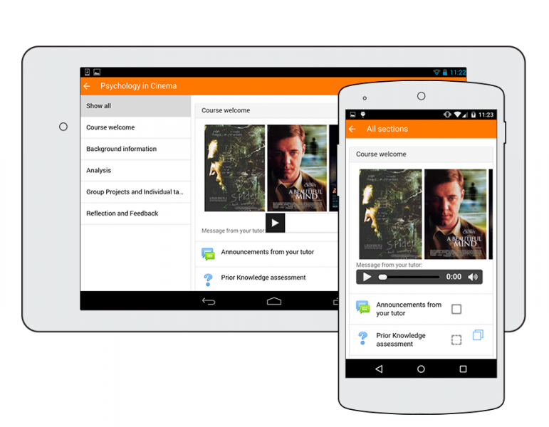 App Moodle para Android, iOS, y Windows Phone