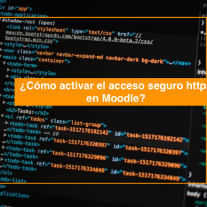 ¿Cómo activar el acceso seguro https en Moodle?